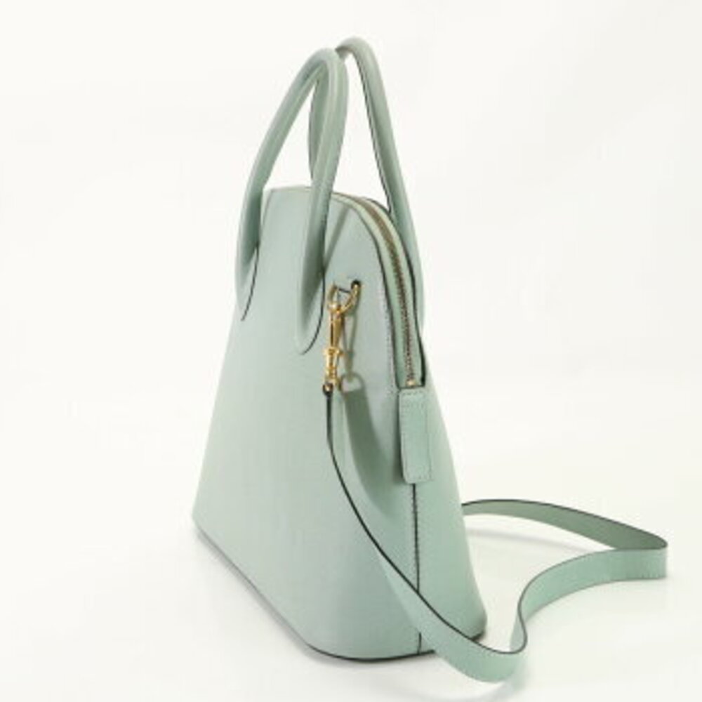 Celine leather shoulder bag crossbody handbag tote green - Picture 3 of 14